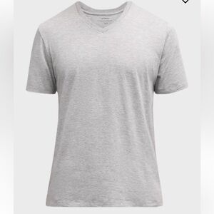 Vince Light Gray Short Sleeve Men's Tee